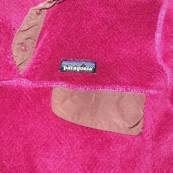 Patagonia women’s re-tool snap-t pullover in Rubellite pink x-dye in siz… - Picture 2 of 7